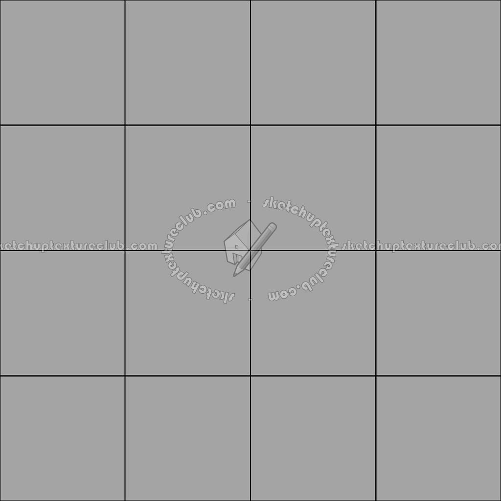 Textures - ARCHITECTURE - TILES INTERIOR - Cement - Encaustic - Checkerboard - Checkerboard cement floor tile texture seamless 13427 - Bump