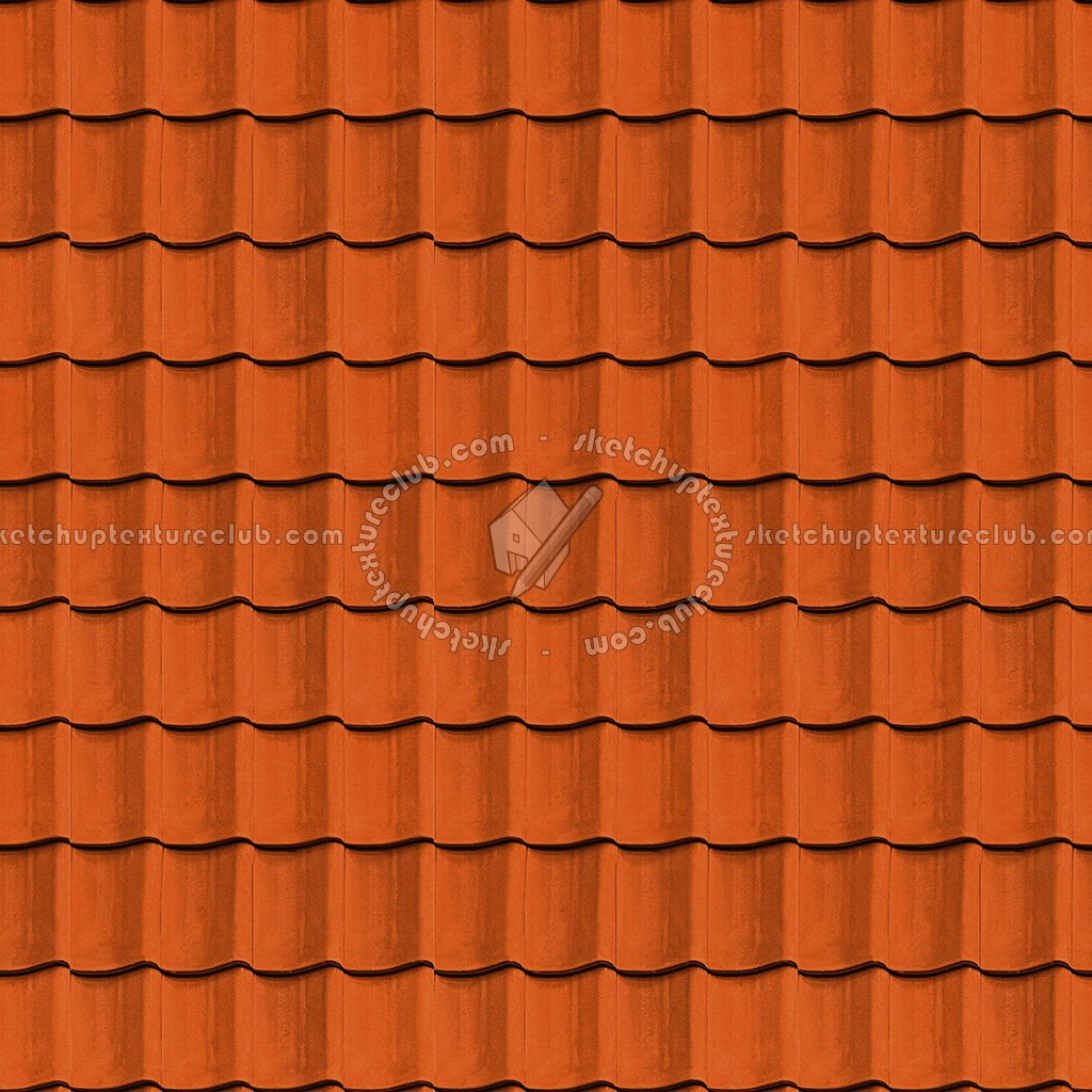 Textures - ARCHITECTURE - ROOFINGS - Clay roofs - Clay roofing Mercurey texture seamless 03368 (seamless)