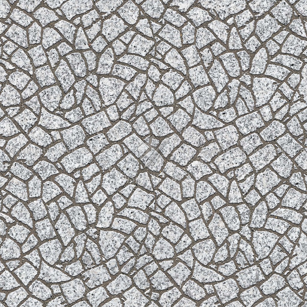 Textures   -   ARCHITECTURE   -   PAVING OUTDOOR   -   Flagstone  - Granite paving flagstone texture seamless 05893 (seamless)