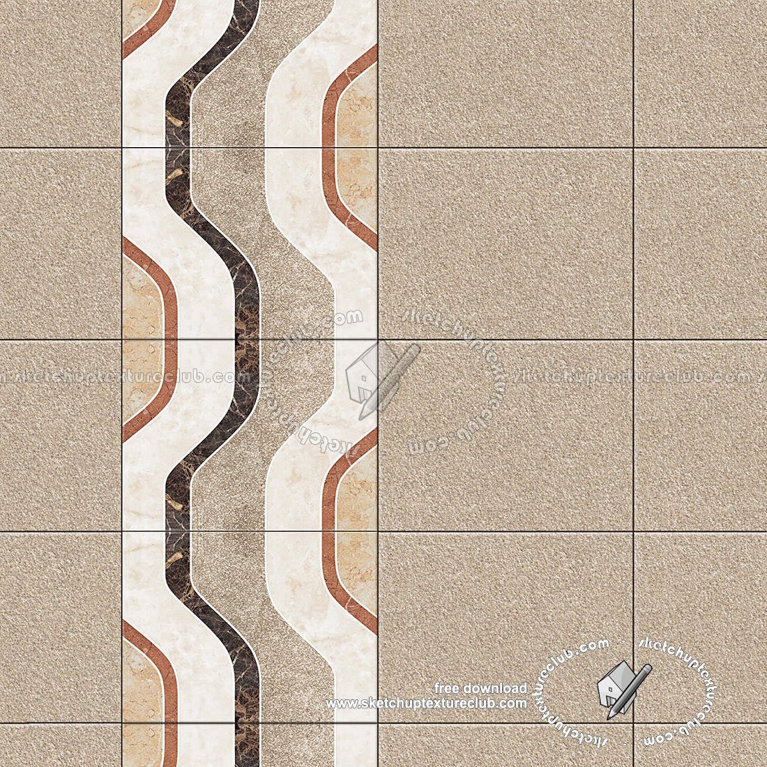 Textures - ARCHITECTURE - TILES INTERIOR - Marble tiles - coordinated themes - Marble and stone tile texture seamless 18144 (seamless)