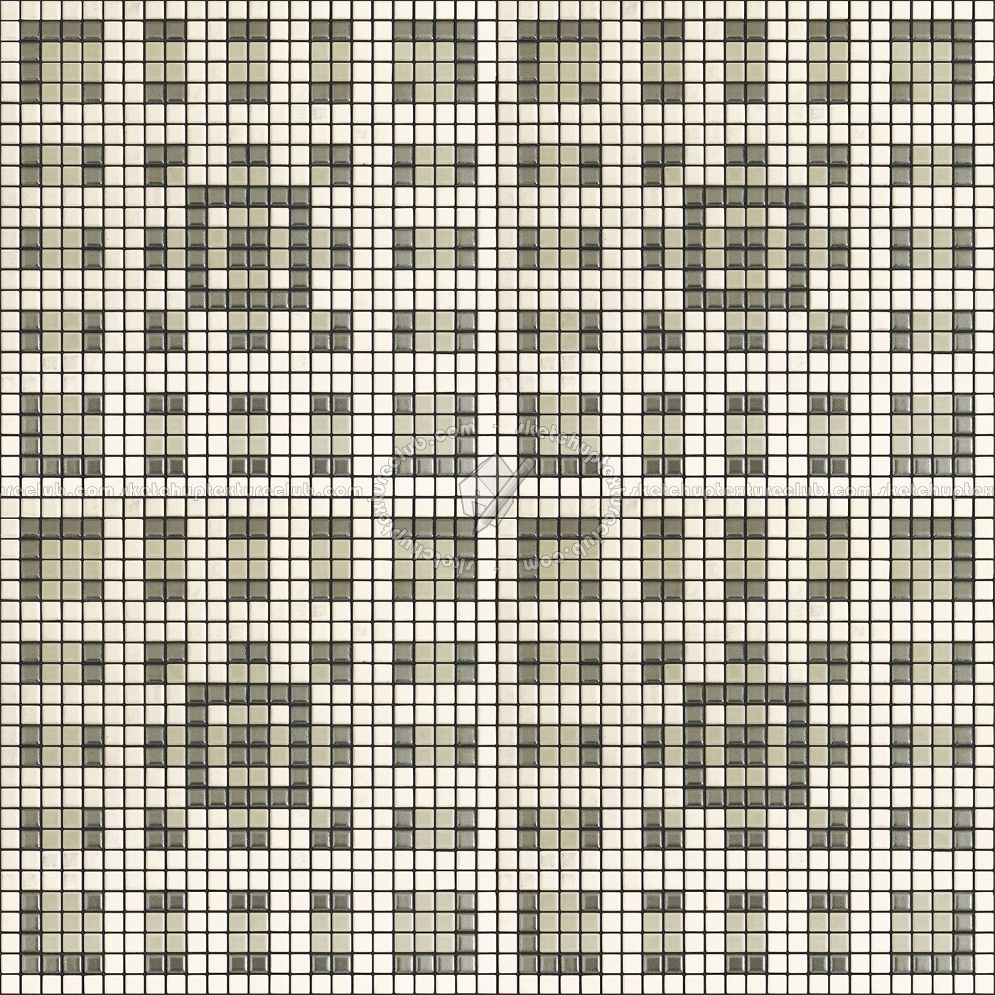 Textures   -   ARCHITECTURE   -   TILES INTERIOR   -   Mosaico   -   Classic format   -   Patterned  - Mosaico patterned tiles texture seamless 15054 (seamless)