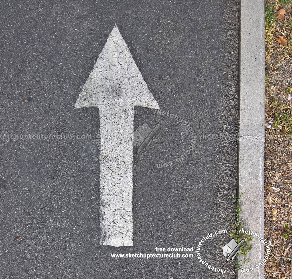 Road markings arrow texture 18765