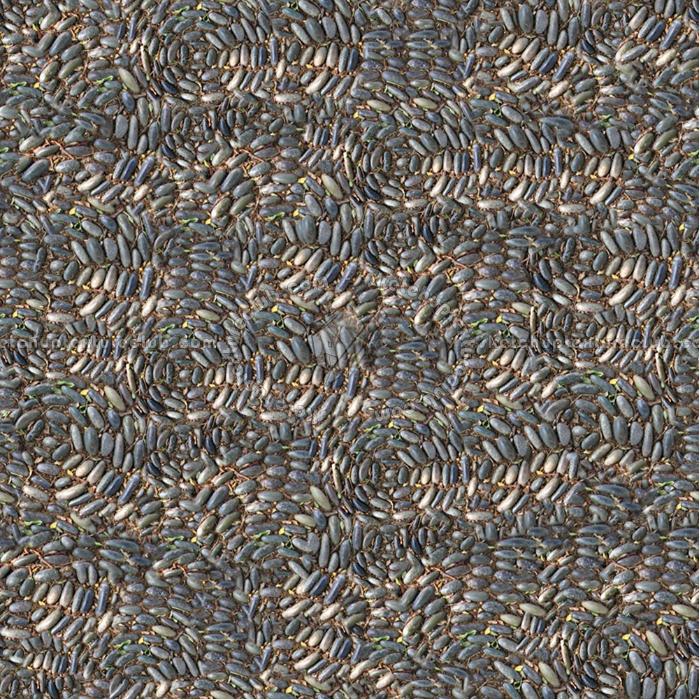 Textures   -   ARCHITECTURE   -   ROADS   -   Paving streets   -   Rounded cobble  - Rounded cobblestone texture seamless 07511 (seamless)