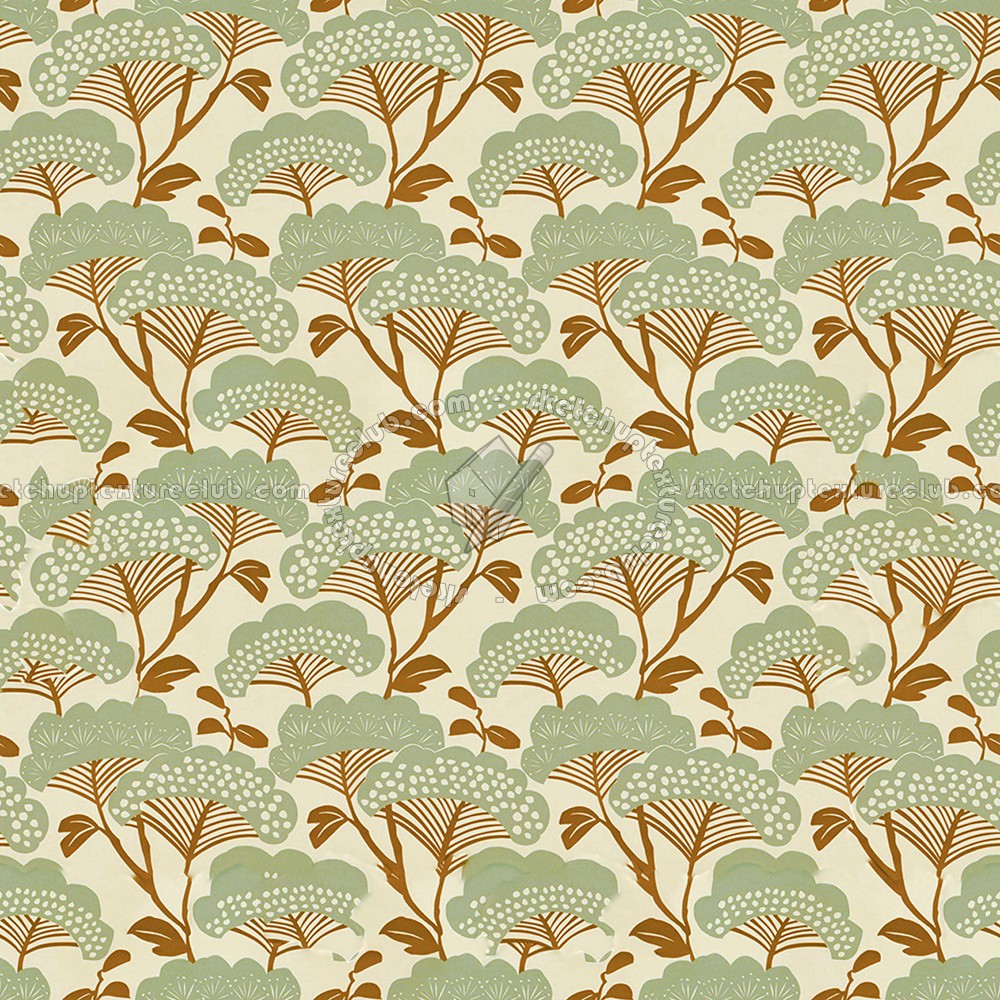 Textures - MATERIALS - WALLPAPER - various patterns - Naiif vintage decorated wallpaper texture seamless 12150 (seamless)
