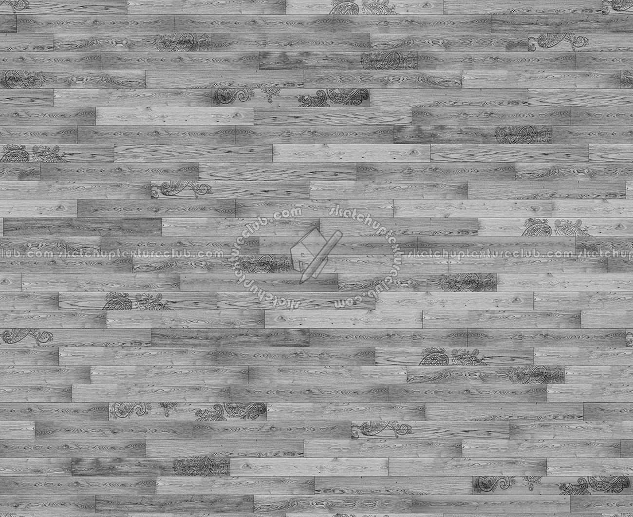Textures   -   ARCHITECTURE   -   WOOD FLOORS   -   Decorated  - Parquet decorated texture seamless 04654 - Specular