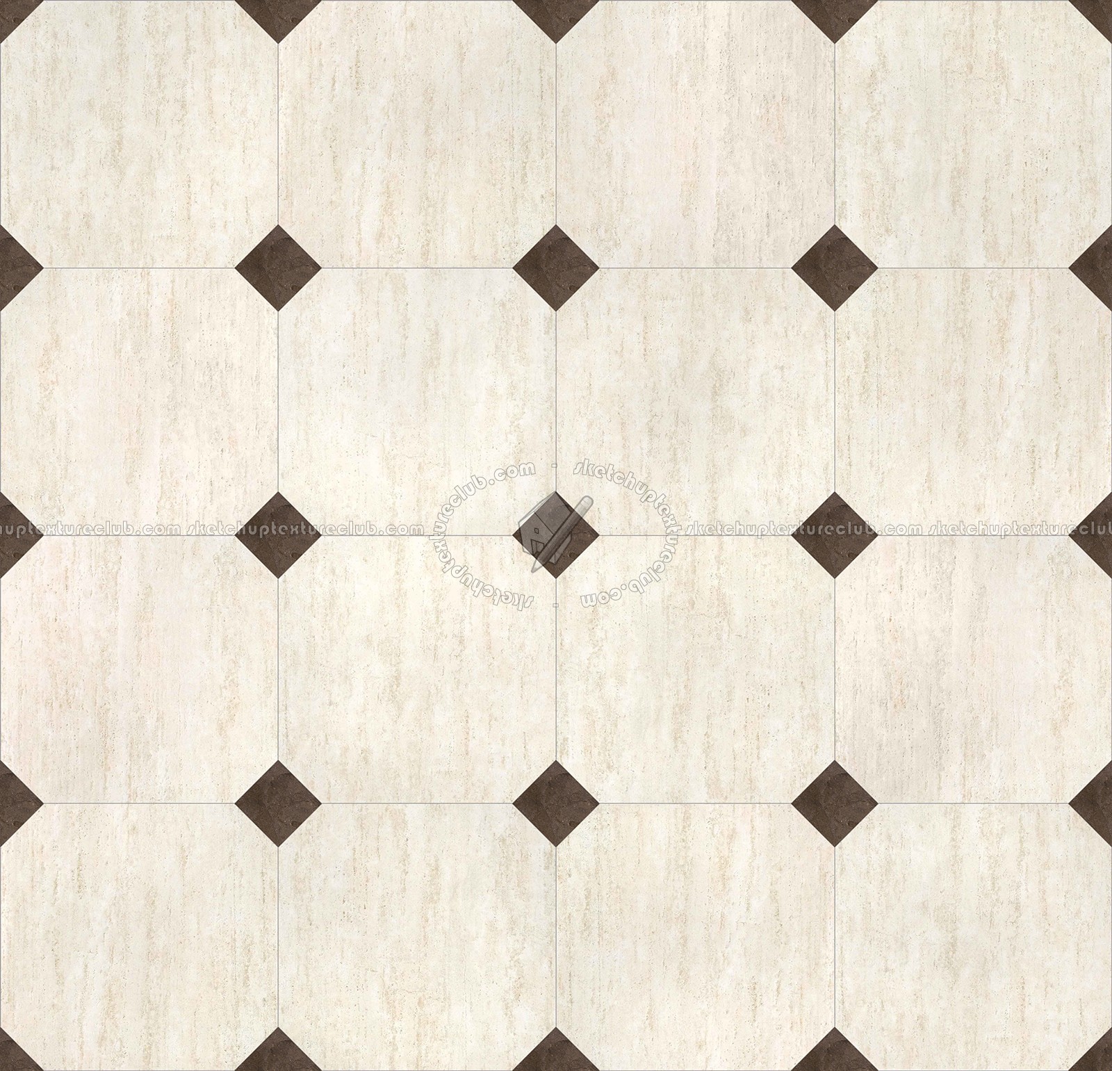 Textures   -   ARCHITECTURE   -   TILES INTERIOR   -   Marble tiles   -   Travertine  - Travertine floor tile cm 120x120 texture seamless 14689 (seamless)