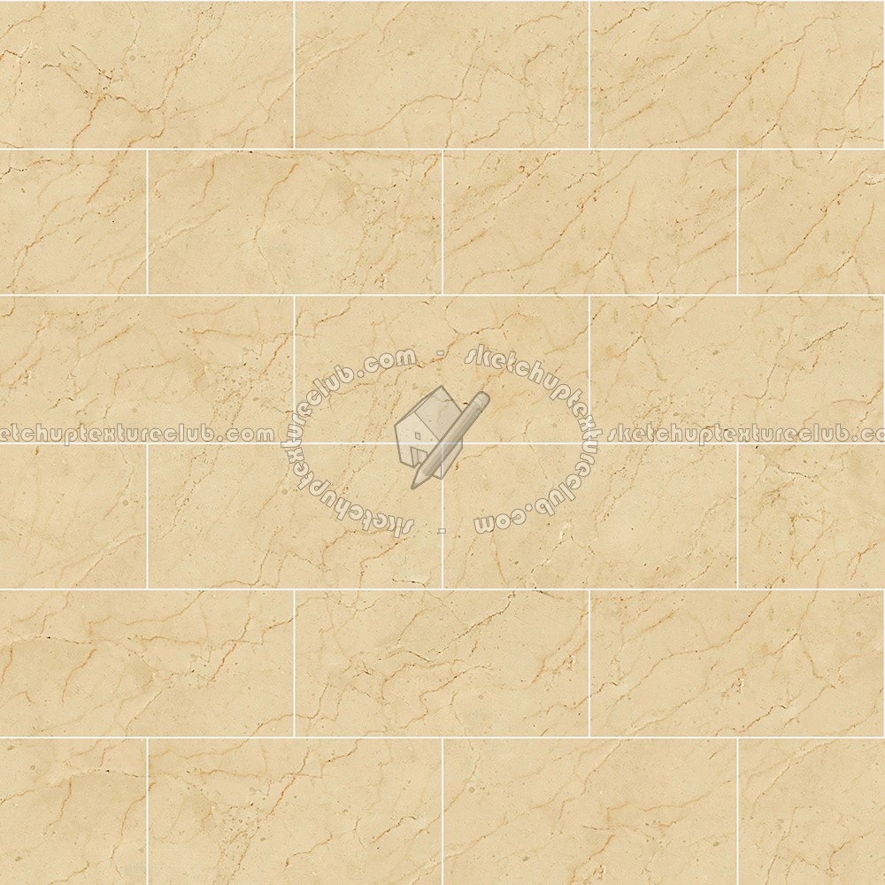 Textures - ARCHITECTURE - TILES INTERIOR - Marble tiles - Cream - Cream marfill marble tile texture seamless 14280 (seamless)