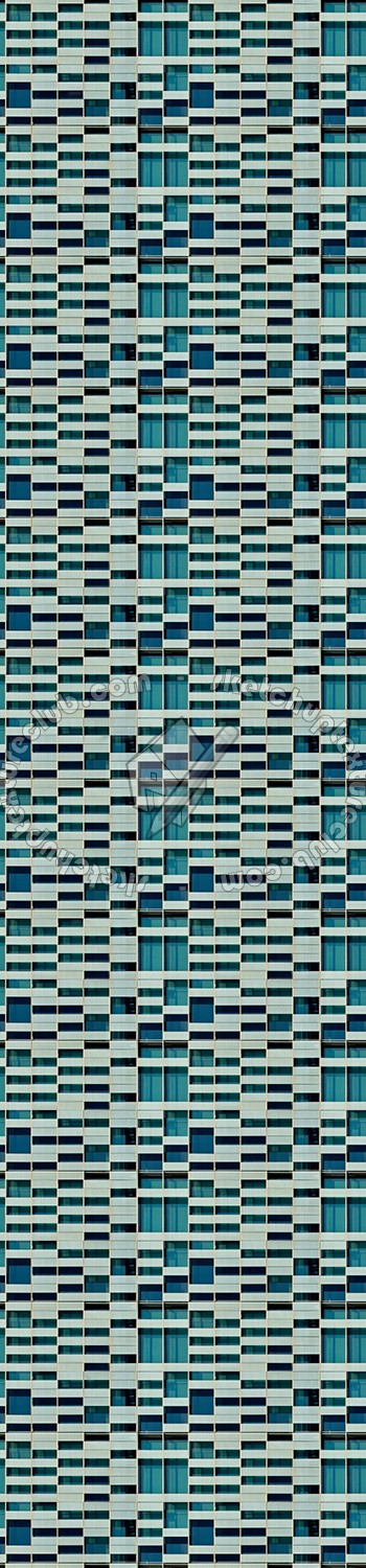 Textures   -   ARCHITECTURE   -   BUILDINGS   -   Skycrapers  - Glass building skyscraper texture seamless 00975 (seamless)