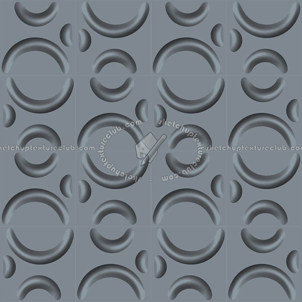 Textures   -   ARCHITECTURE   -   DECORATIVE PANELS   -   3D Wall panels   -   Mixed colors  - Interior 3D wall panel texture seamless 02747 (seamless)