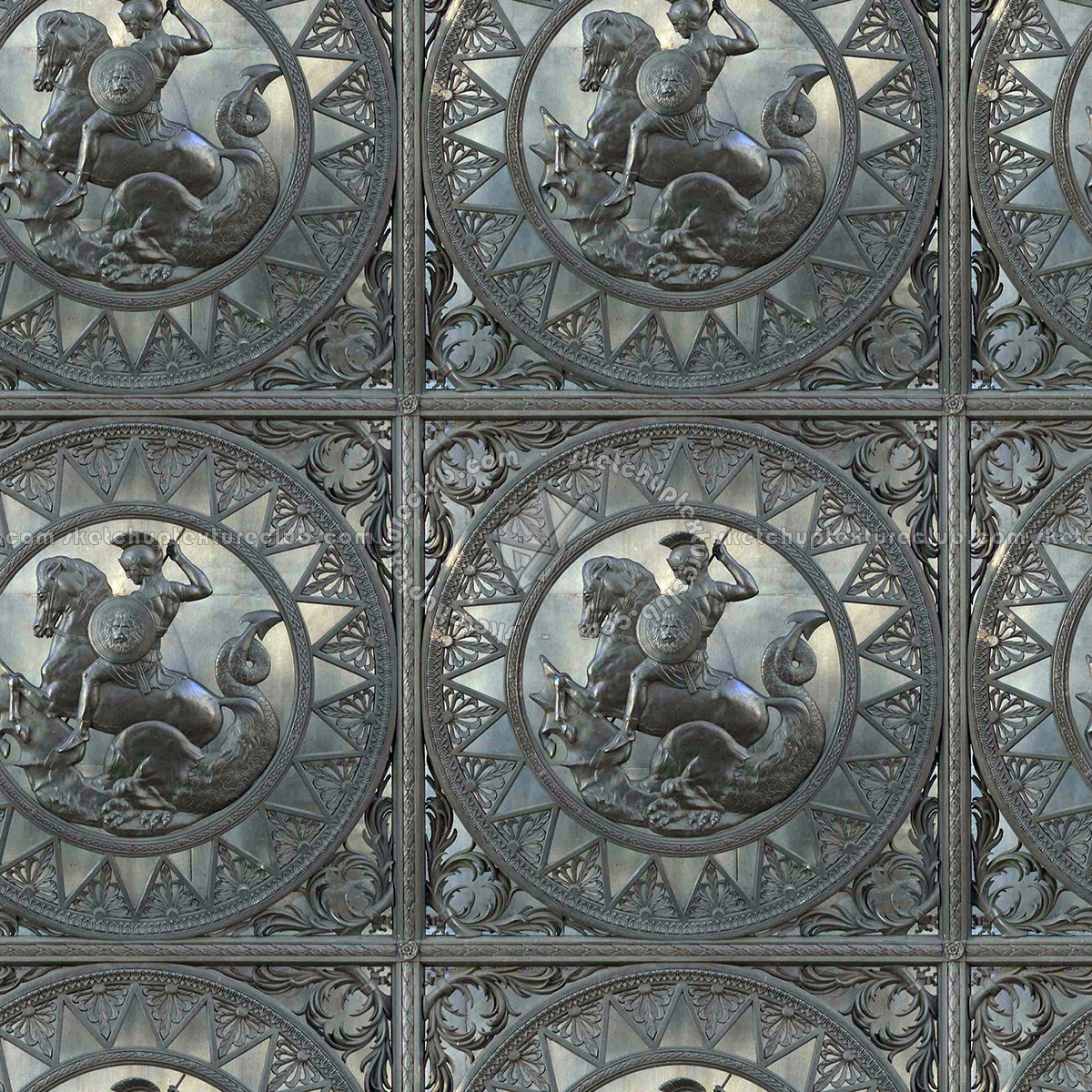 Textures   -   MATERIALS   -   METALS   -   Panels  - Metal panel texture seamless 10421 (seamless)