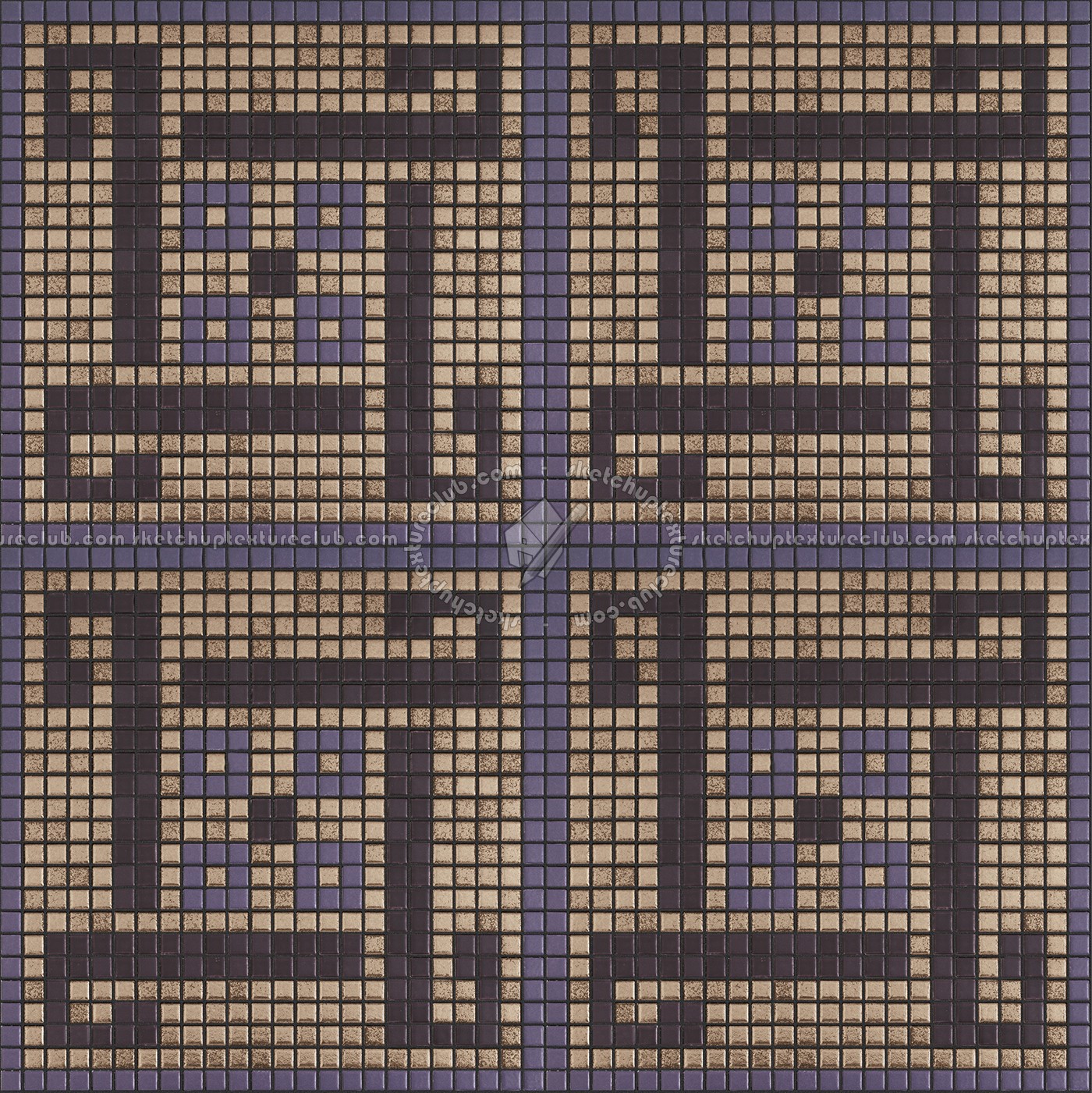 Textures   -   ARCHITECTURE   -   TILES INTERIOR   -   Mosaico   -   Classic format   -   Patterned  - Mosaico patterned tiles texture seamless 15056 (seamless)