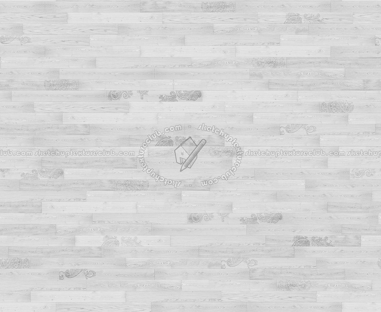 Textures   -   ARCHITECTURE   -   WOOD FLOORS   -   Decorated  - Parquet decorated texture seamless 04655 - Bump