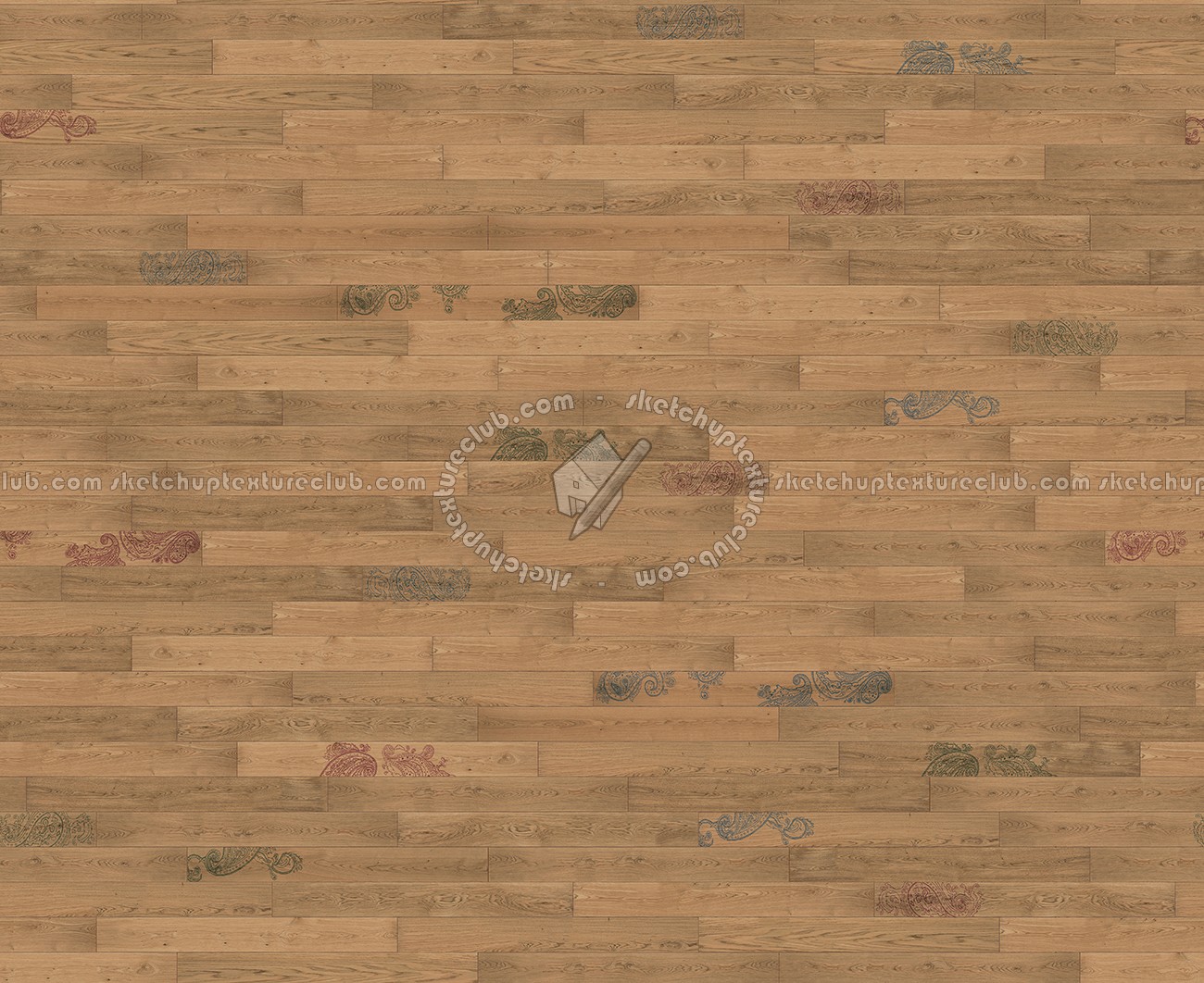 Textures   -   ARCHITECTURE   -   WOOD FLOORS   -   Decorated  - Parquet decorated texture seamless 04655 (seamless)