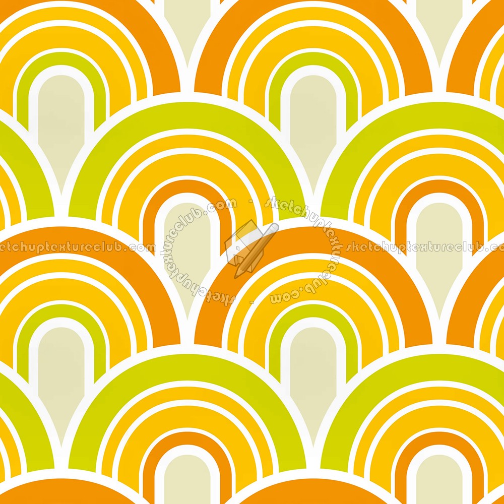 Textures - MATERIALS - WALLPAPER - Geometric patterns - Vintage geometric wallpaper texture seamless 11100 (seamless)