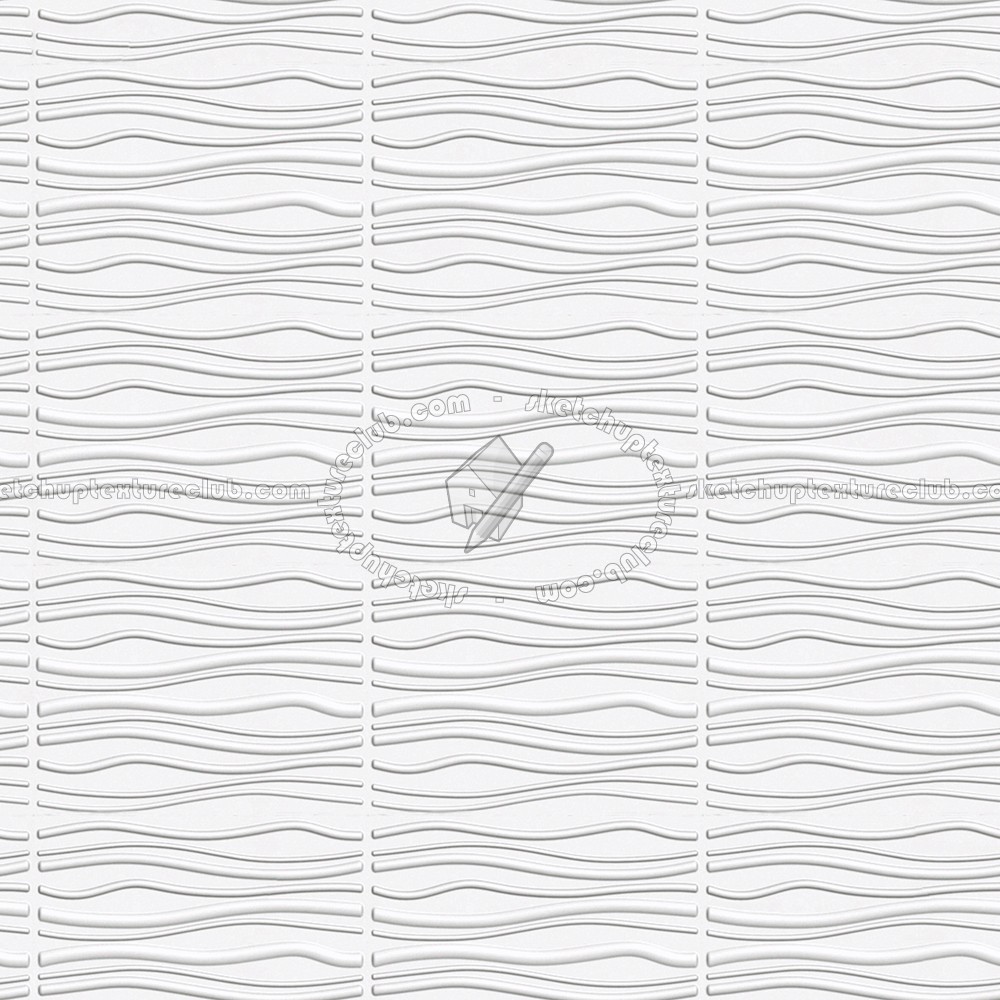 Textures   -   ARCHITECTURE   -   DECORATIVE PANELS   -   3D Wall panels   -   White panels  - White interior 3D wall panel texture seamless 02958 (seamless)