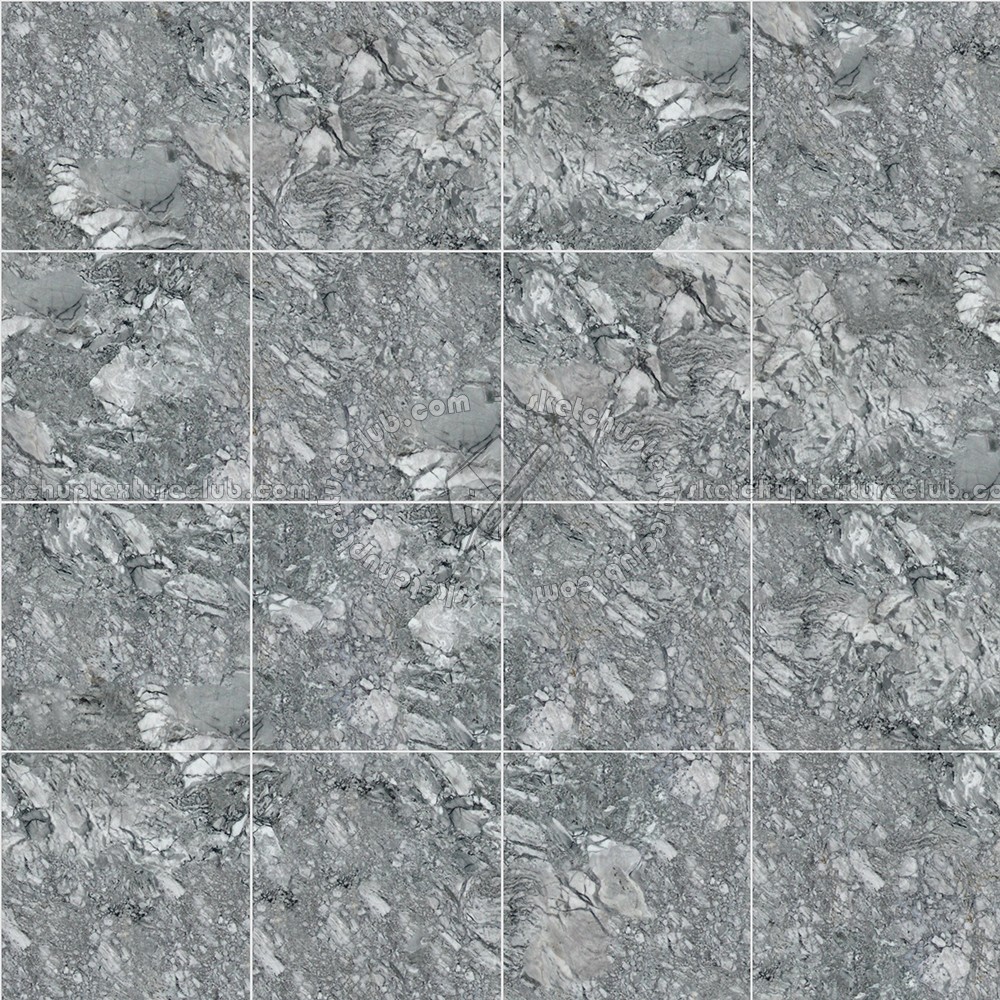 Grey marble floor tile texture seamless 14487