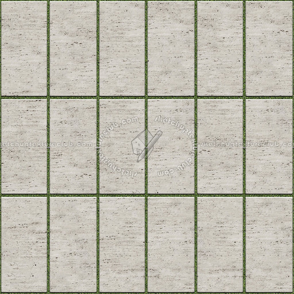 Textures   -   ARCHITECTURE   -   PAVING OUTDOOR   -   Marble  - Roman travertine paving outdoor texture seamless 17059 (seamless)