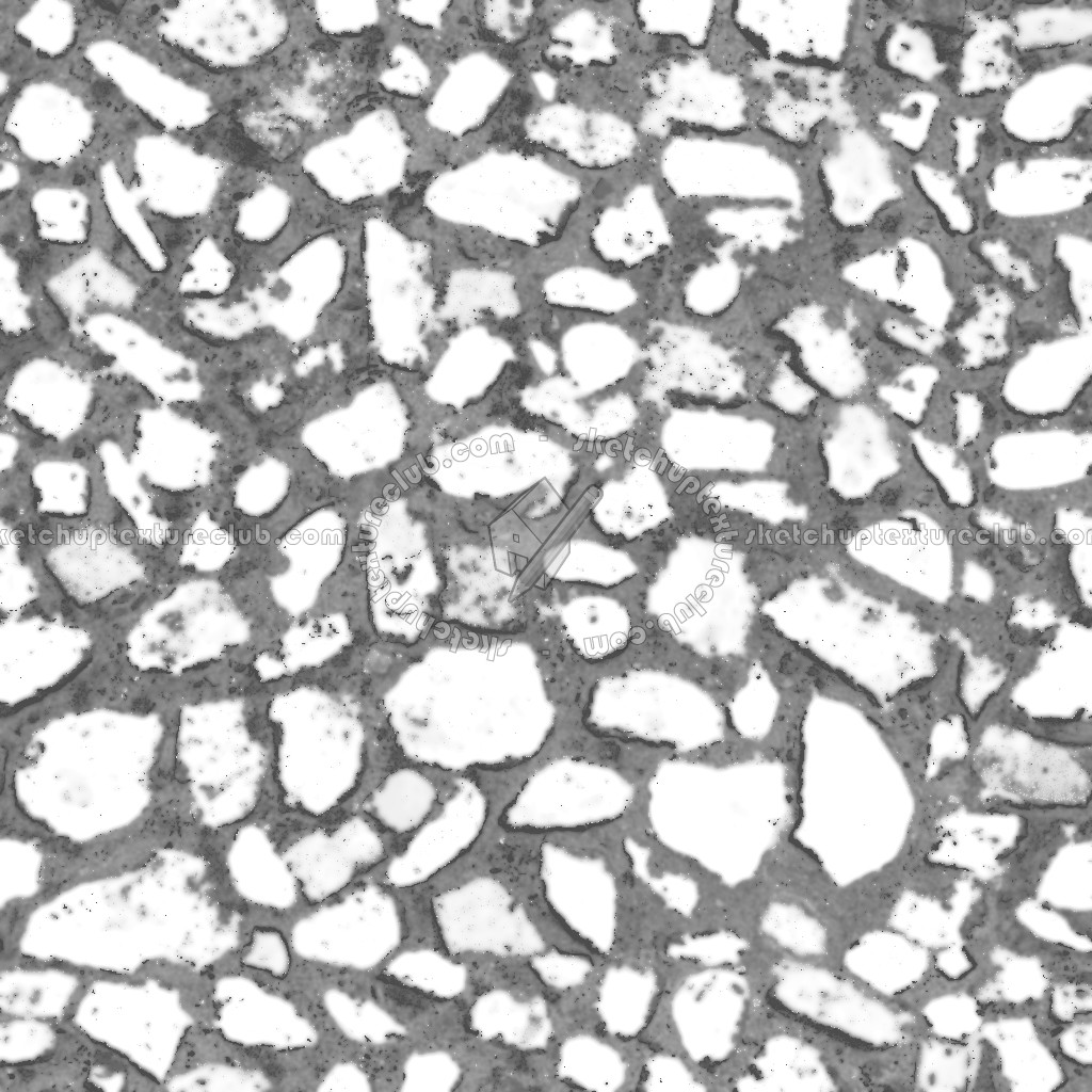 Textures - ARCHITECTURE - ROADS - Paving streets - Rounded cobble - Rounded cobblestone texture seamless 07514 - Bump