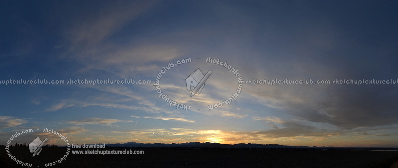 Textures   -   BACKGROUNDS &amp; LANDSCAPES   -   SUNRISES &amp; SUNSETS  - Sunset with hilly background 17808