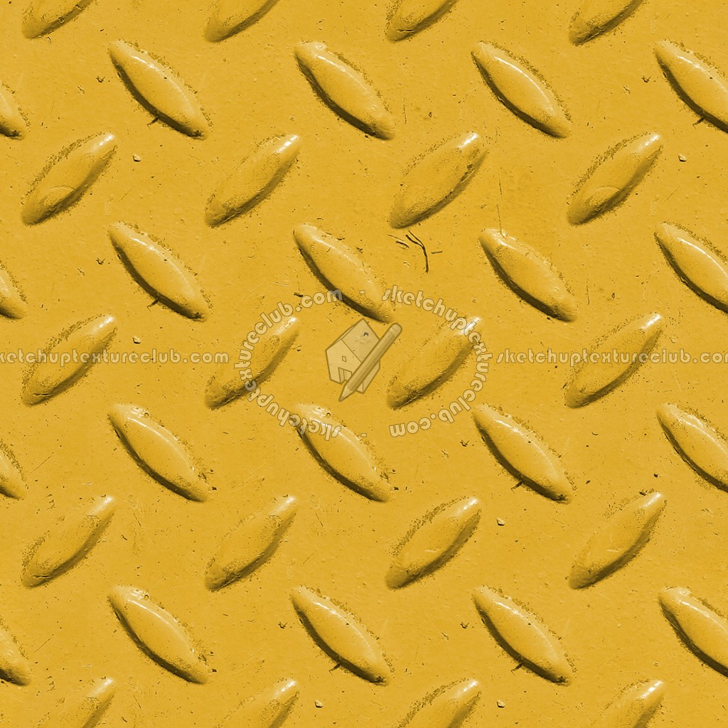 Textures   -   MATERIALS   -   METALS   -   Plates  - Yellow painted metal plate texture seamless 10604 (seamless)