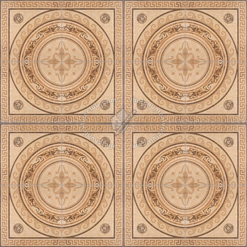 Textures   -   ARCHITECTURE   -   TILES INTERIOR   -   Ornate tiles   -   Ancient Rome  - Ancient rome floor tile texture seamless 16396 (seamless)