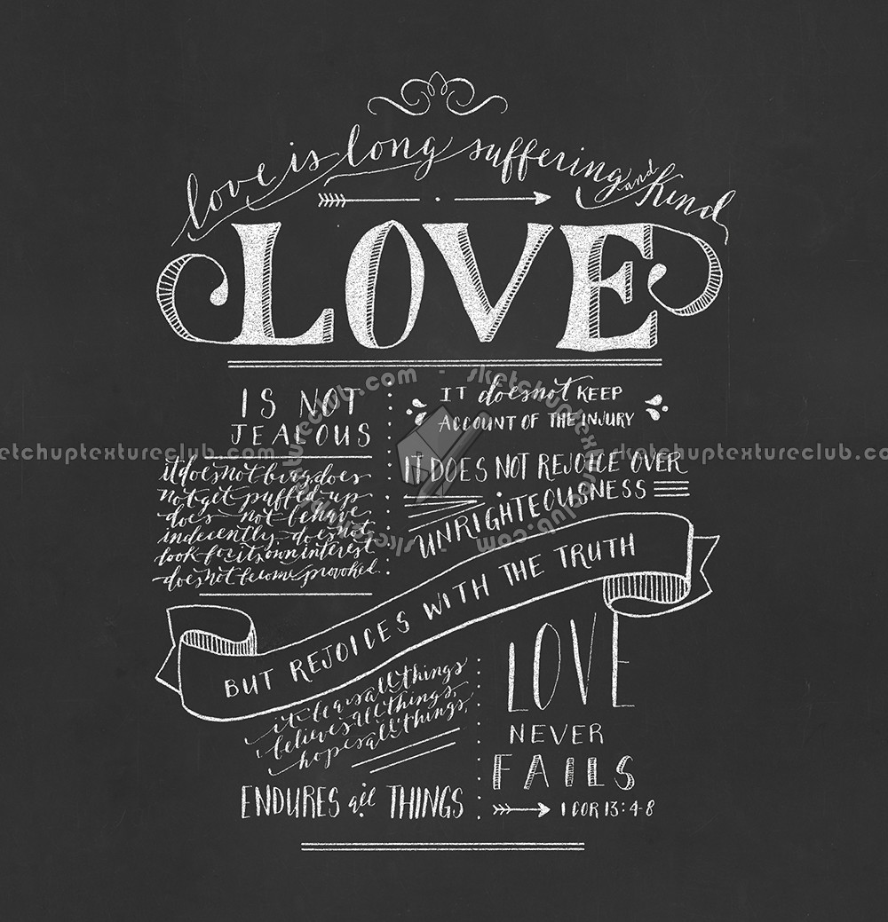 Textures - ARCHITECTURE - DECORATIVE PANELS - Chalkboard paint - Chalkboard interior decorative panel 03078