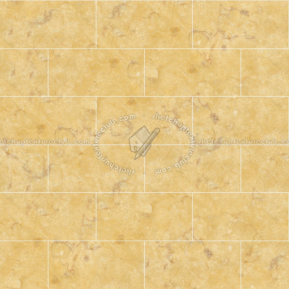 Textures - ARCHITECTURE - TILES INTERIOR - Marble tiles - Yellow - Cleopatra yellow marble floor tile texture seamless 14926 (seamless)