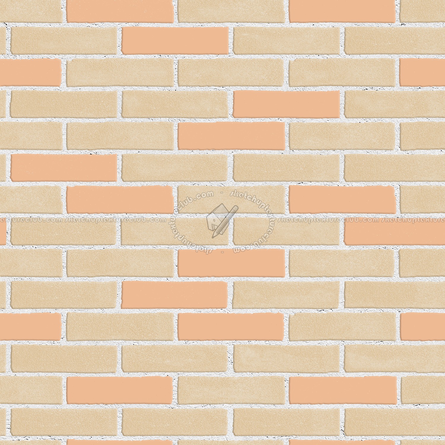 Textures   -   ARCHITECTURE   -   BRICKS   -   Facing Bricks   -   Smooth  - Facing smooth bricks texture seamless 00282 (seamless)