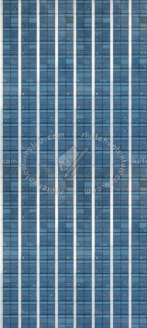 Textures   -   ARCHITECTURE   -   BUILDINGS   -   Skycrapers  - Glass building skyscraper texture seamless 00977 (seamless)