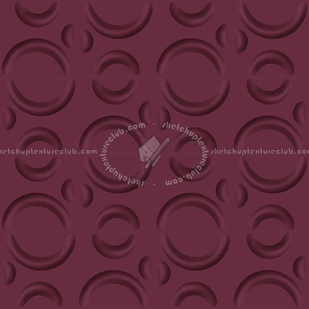 Textures - ARCHITECTURE - DECORATIVE PANELS - 3D Wall panels - Mixed colors - Interior 3D wall panel texture seamless 02749 (seamless)