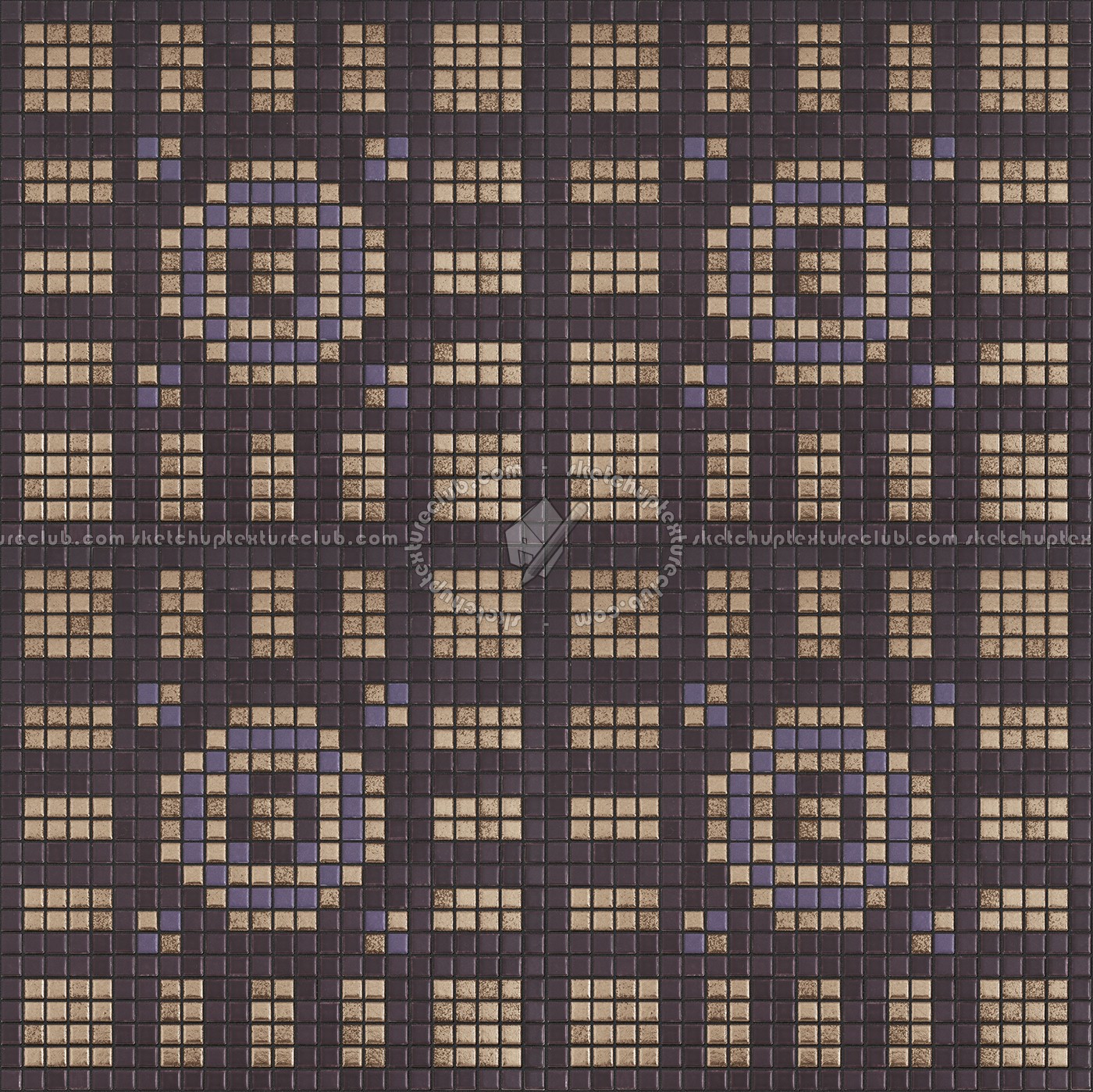 Textures   -   ARCHITECTURE   -   TILES INTERIOR   -   Mosaico   -   Classic format   -   Patterned  - Mosaico patterned tiles texture seamless 15058 (seamless)