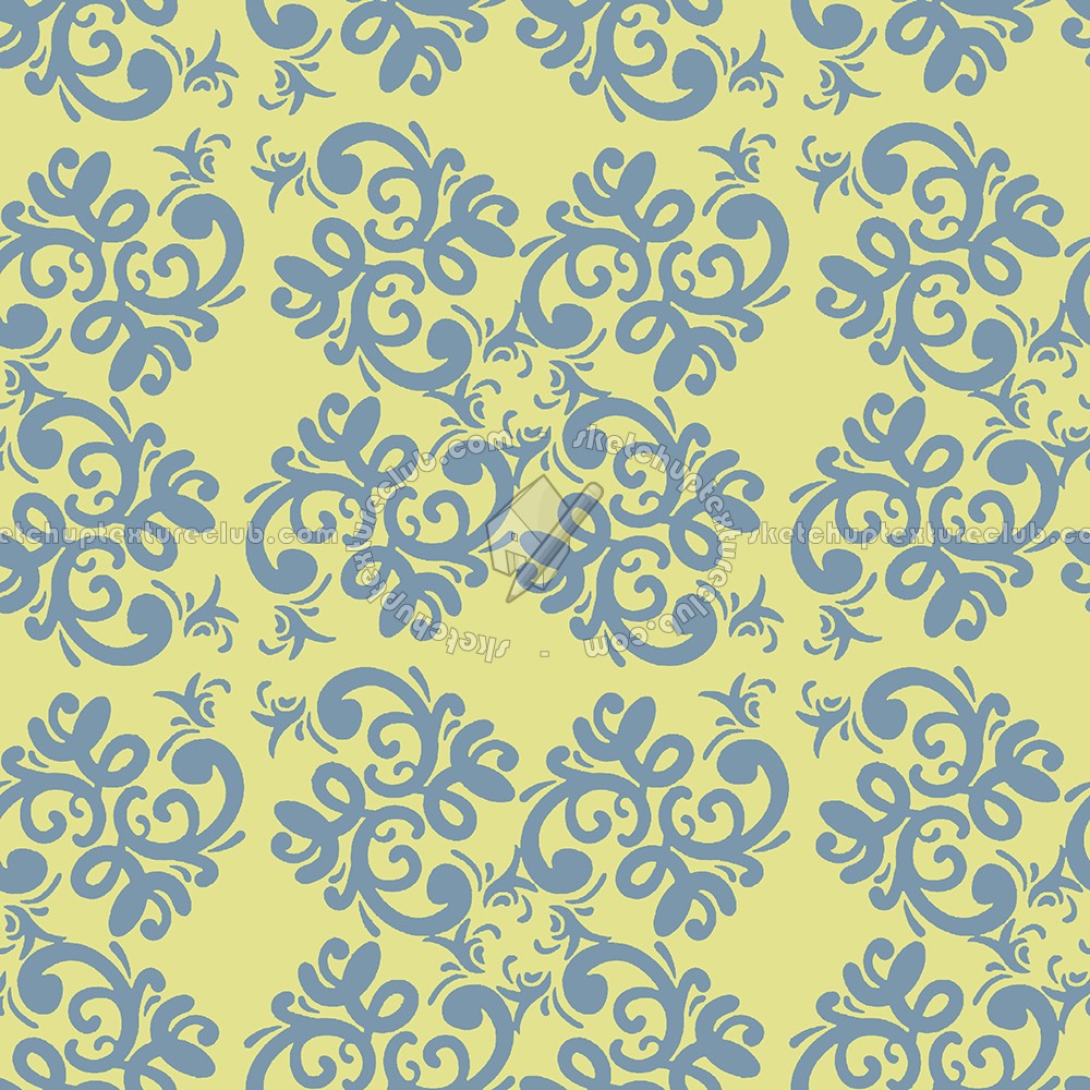 Textures   -   MATERIALS   -   WALLPAPER   -   various patterns  - Ornate wallpaper texture seamless 12153 (seamless)