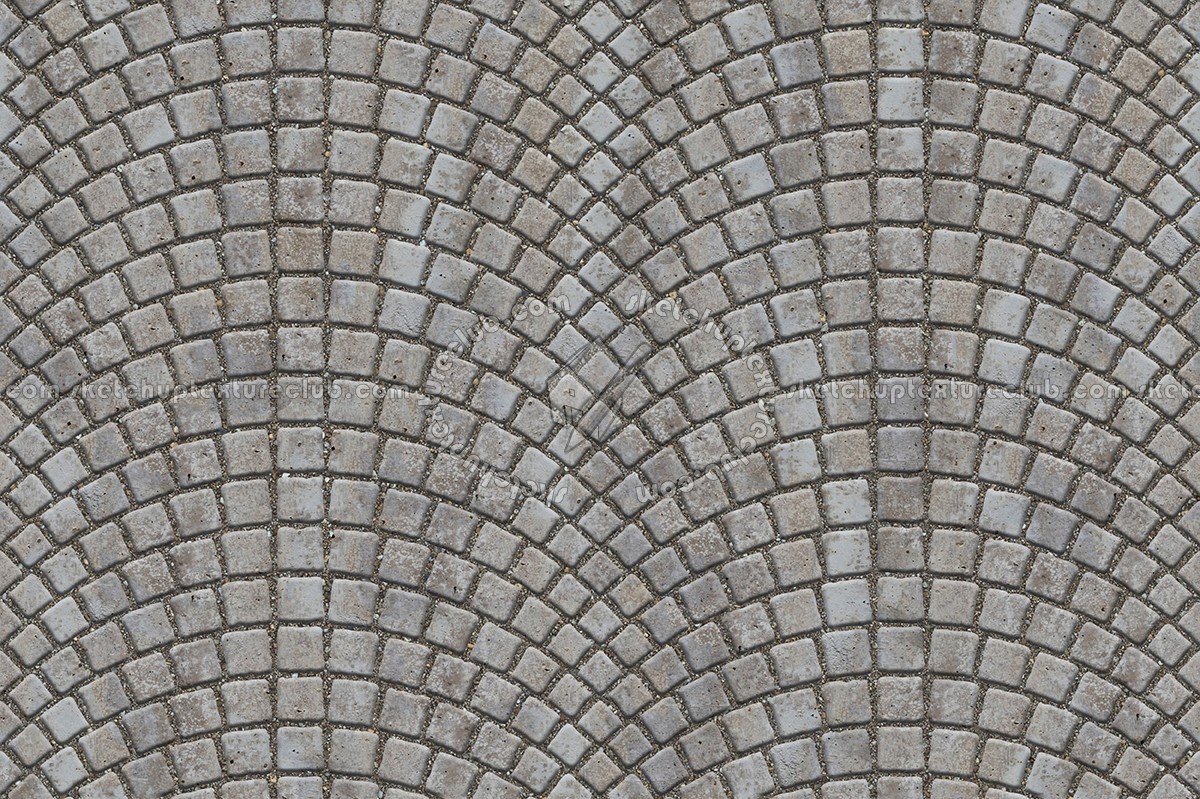 Textures - ARCHITECTURE - ROADS - Paving streets - Cobblestone - Street paving cobblestone texture seamless 07365 (seamless)