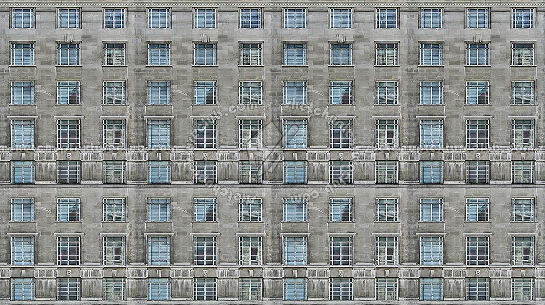 Textures - ARCHITECTURE - BUILDINGS - Residential buildings - Texture residential building orizzontal seamless 00782 (seamless)