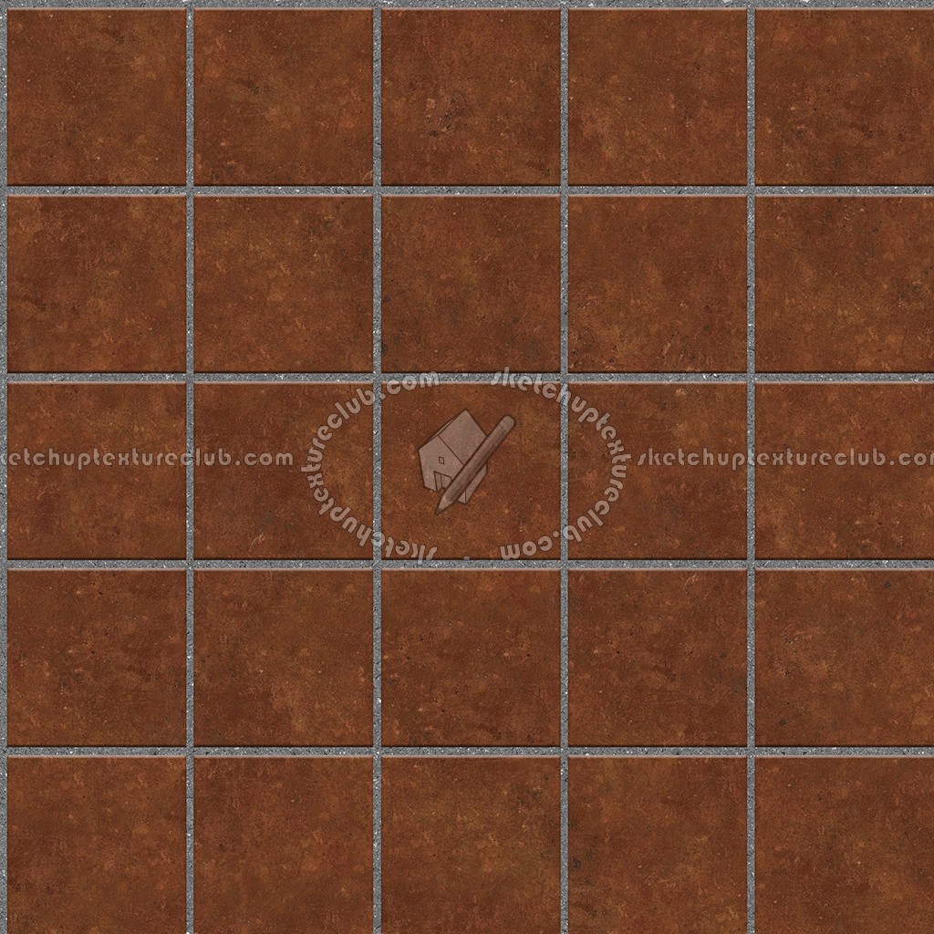 Textures - ARCHITECTURE - PAVING OUTDOOR - Terracotta - Blocks regular - Cotto paving outdoor regular blocks texture seamless 06671 (seamless)