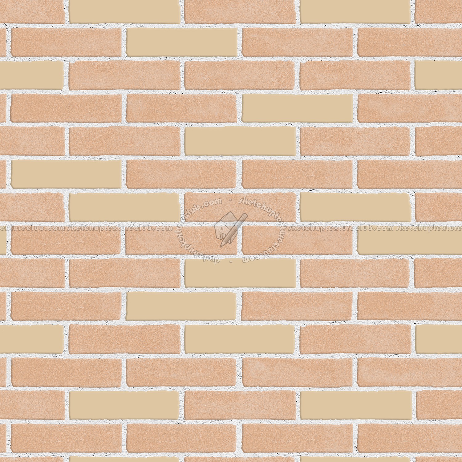 Textures   -   ARCHITECTURE   -   BRICKS   -   Facing Bricks   -   Smooth  - Facing smooth bricks texture seamless 00283 (seamless)