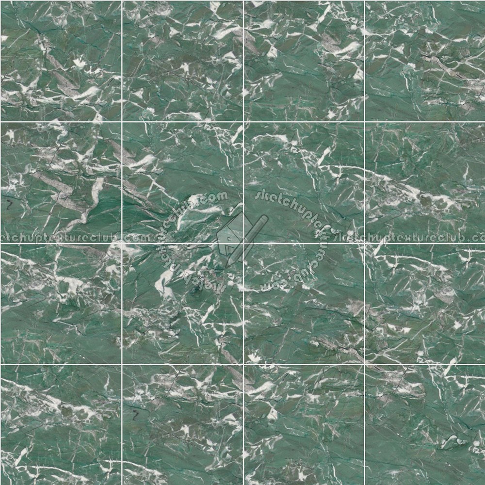 Textures - ARCHITECTURE - TILES INTERIOR - Marble tiles - Green - Malachite green marble floor tile texture seamless 14455 (seamless)
