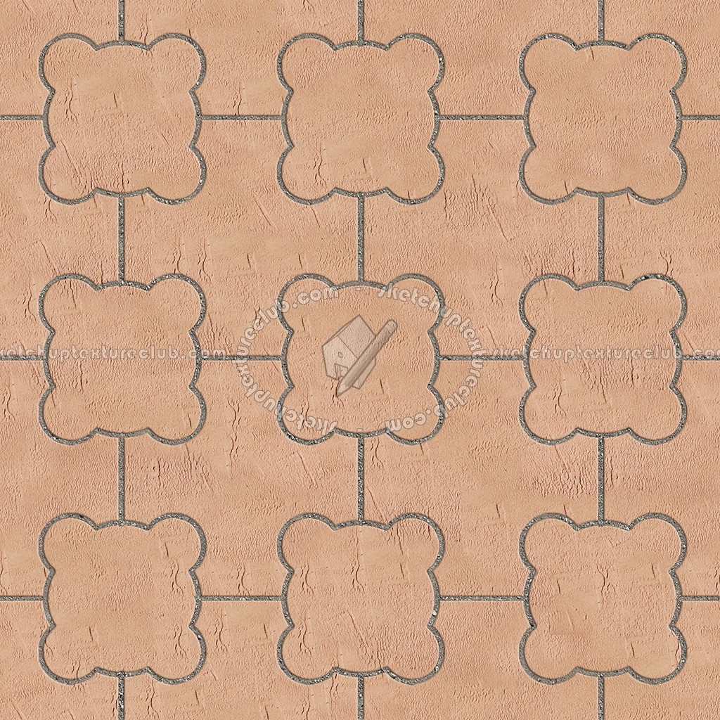 Textures   -   ARCHITECTURE   -   PAVING OUTDOOR   -   Terracotta   -   Blocks mixed  - Paving cotto mixed size texture seamless 06600 (seamless)