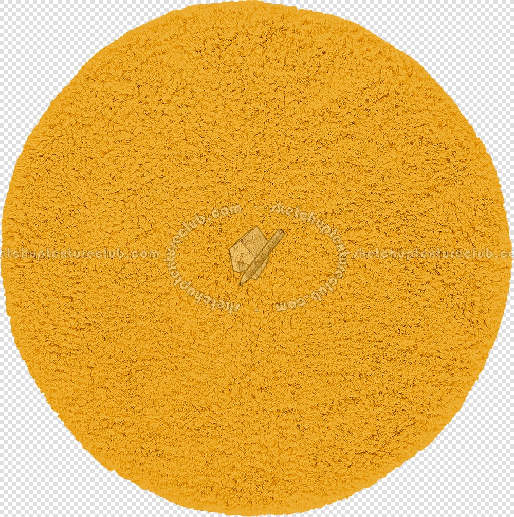 Textures   -   MATERIALS   -   RUGS   -   Round rugs  - Round long pile rug texture 19985