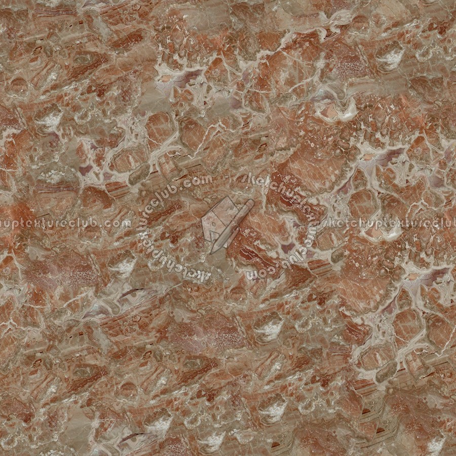 Textures - ARCHITECTURE - MARBLE SLABS - Red - Slab marble breccia damasked red texture seamless 02441 (seamless)