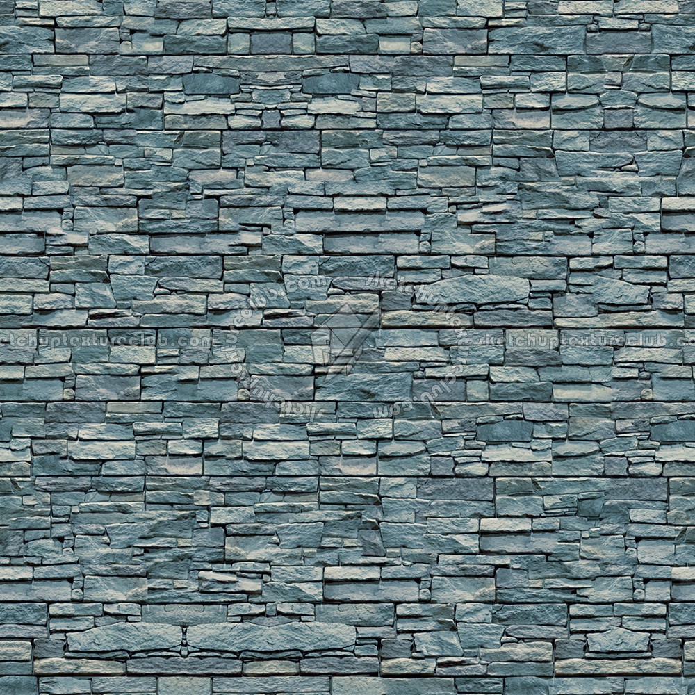 Stone Wall Cladding Texture Seamless - Image to u
