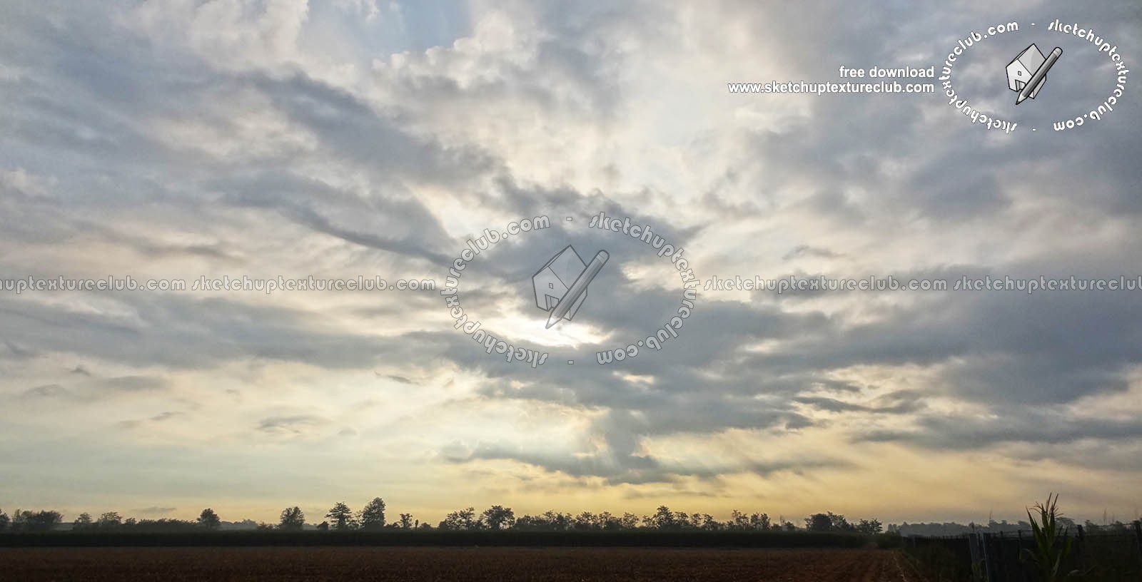 Textures   -   BACKGROUNDS &amp; LANDSCAPES   -   SUNRISES &amp; SUNSETS  - Sunrise with rural background 18388