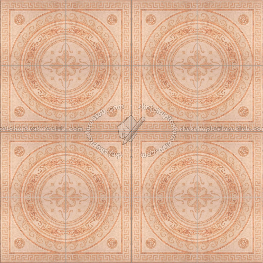 Textures   -   ARCHITECTURE   -   TILES INTERIOR   -   Ornate tiles   -   Ancient Rome  - Ancient rome floor tile texture seamless 16398 (seamless)
