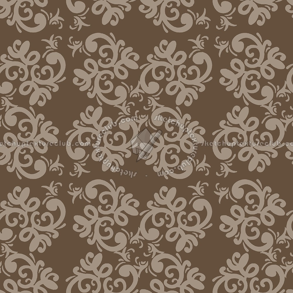 Textures   -   MATERIALS   -   WALLPAPER   -   various patterns  - Ornate wallpaper texture seamless 12155 (seamless)