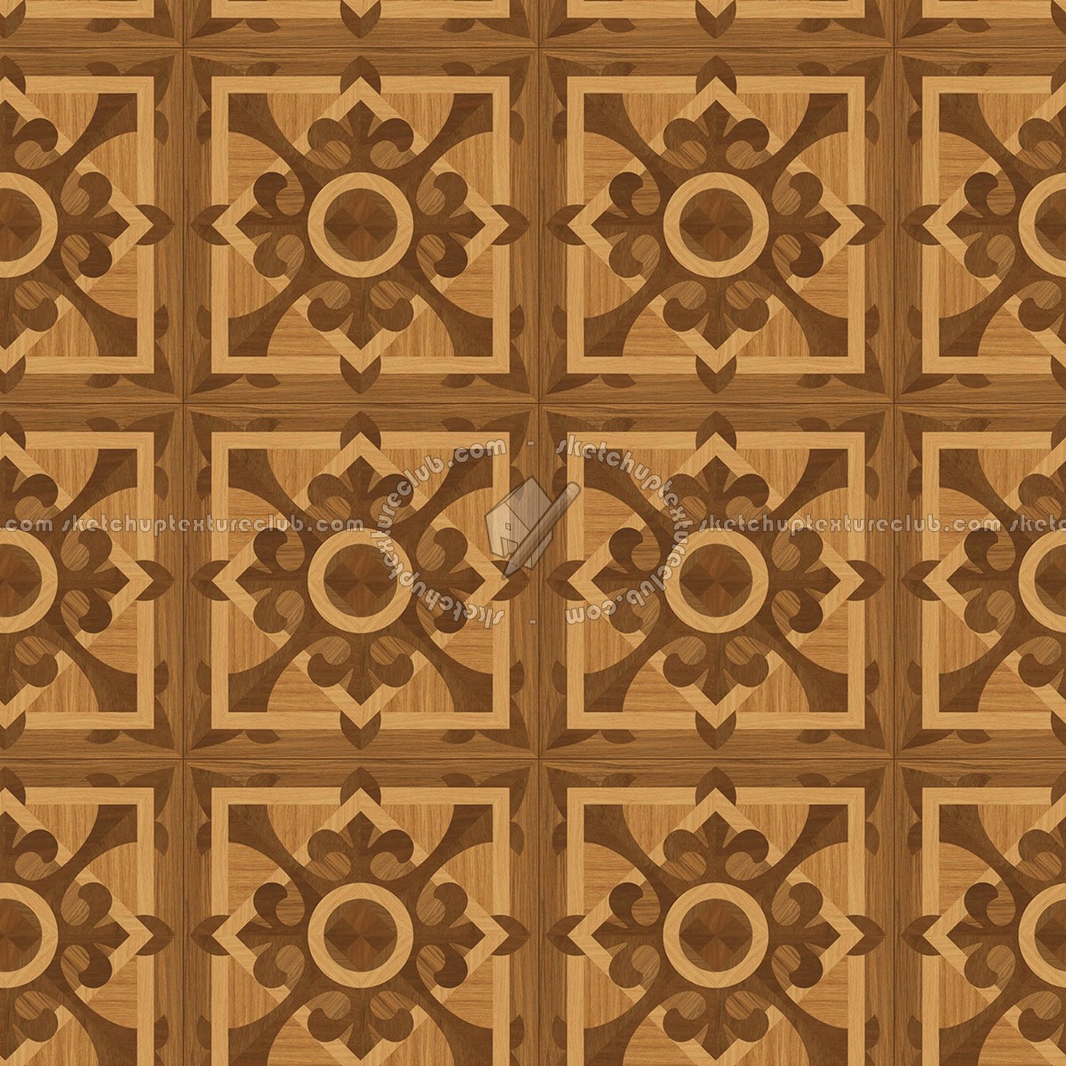 Textures   -   ARCHITECTURE   -   WOOD FLOORS   -   Geometric pattern  - Parquet geometric pattern texture seamless 04756 (seamless)