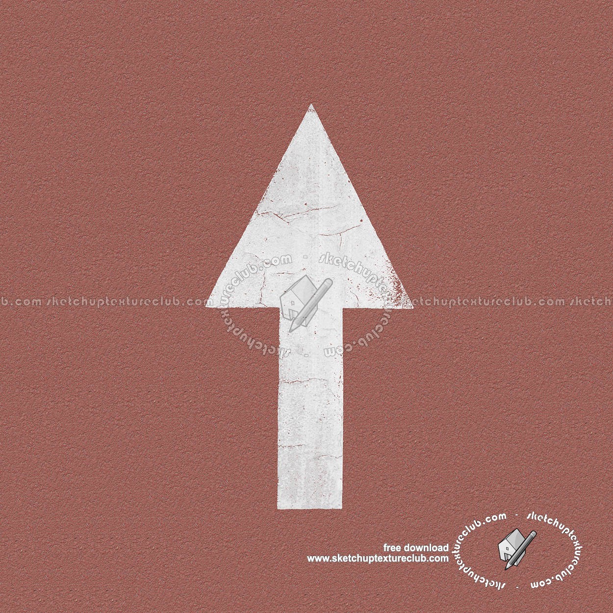Textures   -   ARCHITECTURE   -   ROADS   -   Roads Markings  - Road markings arrow texture seamless 18771 (seamless)
