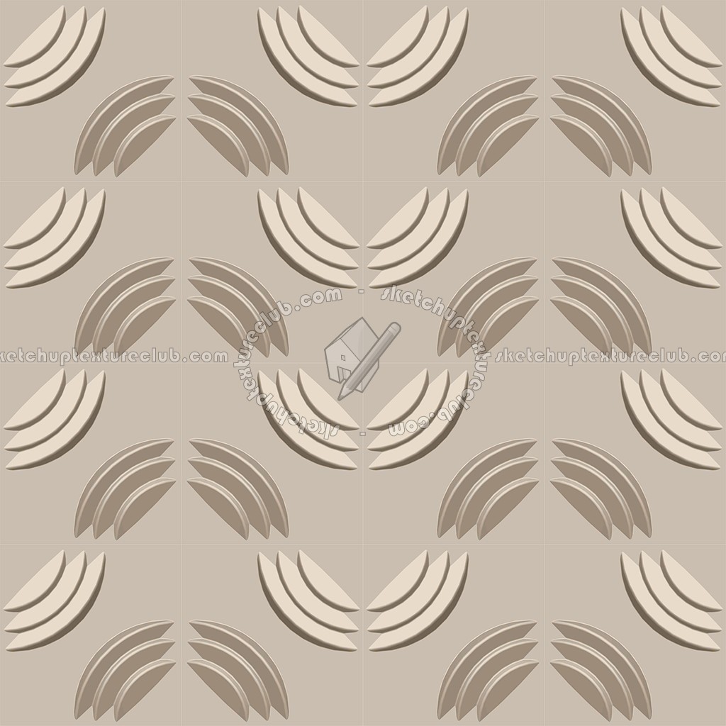 Textures   -   ARCHITECTURE   -   DECORATIVE PANELS   -   3D Wall panels   -   Mixed colors  - Interior 3D wall panel texture seamless 02752 (seamless)