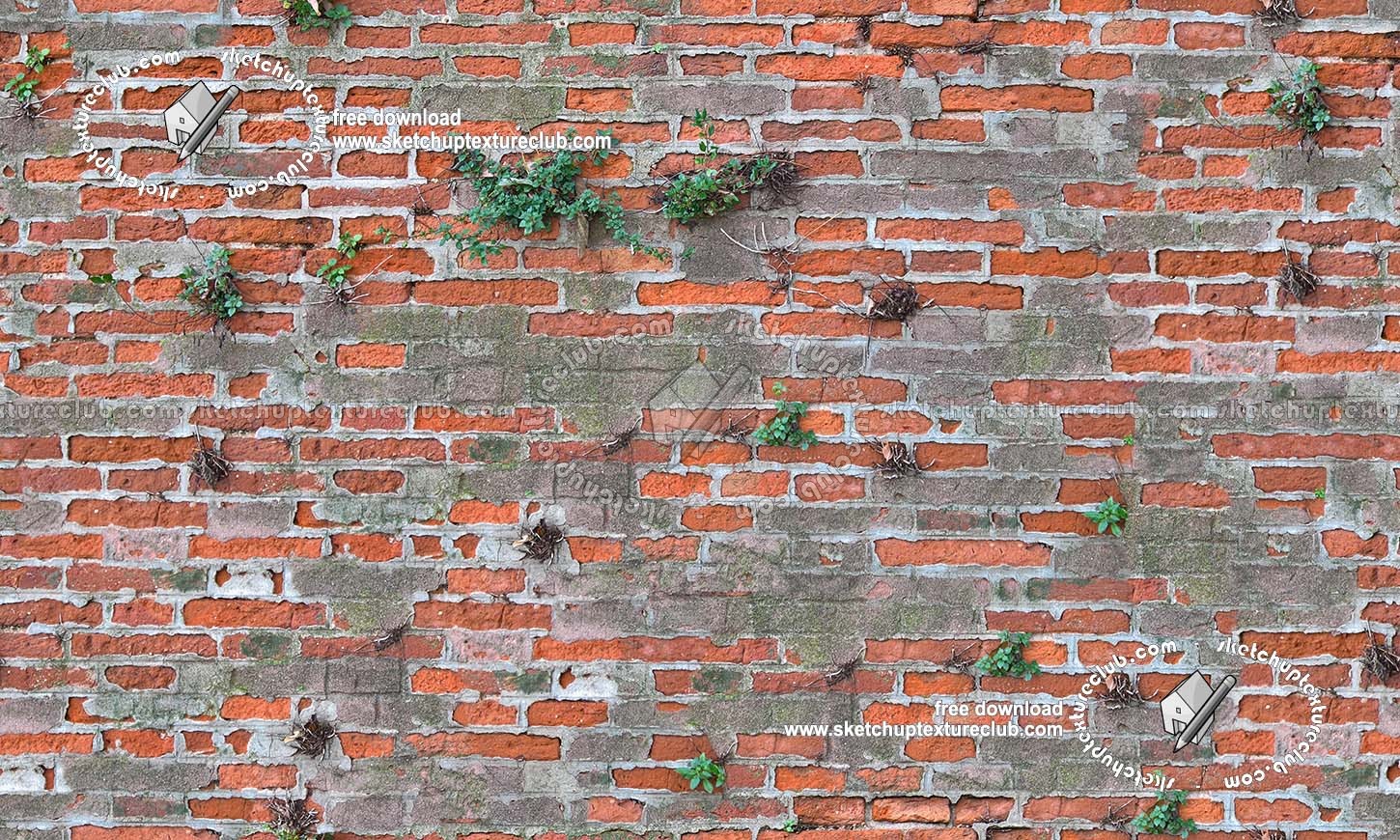 Textures   -   ARCHITECTURE   -   BRICKS   -   Dirty Bricks  - Old dirty bricks texture seamless 19774 (seamless)