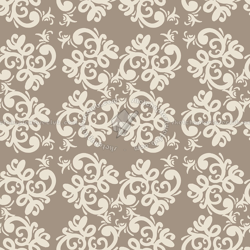 Textures   -   MATERIALS   -   WALLPAPER   -   various patterns  - Ornate wallpaper texture seamless 12156 (seamless)