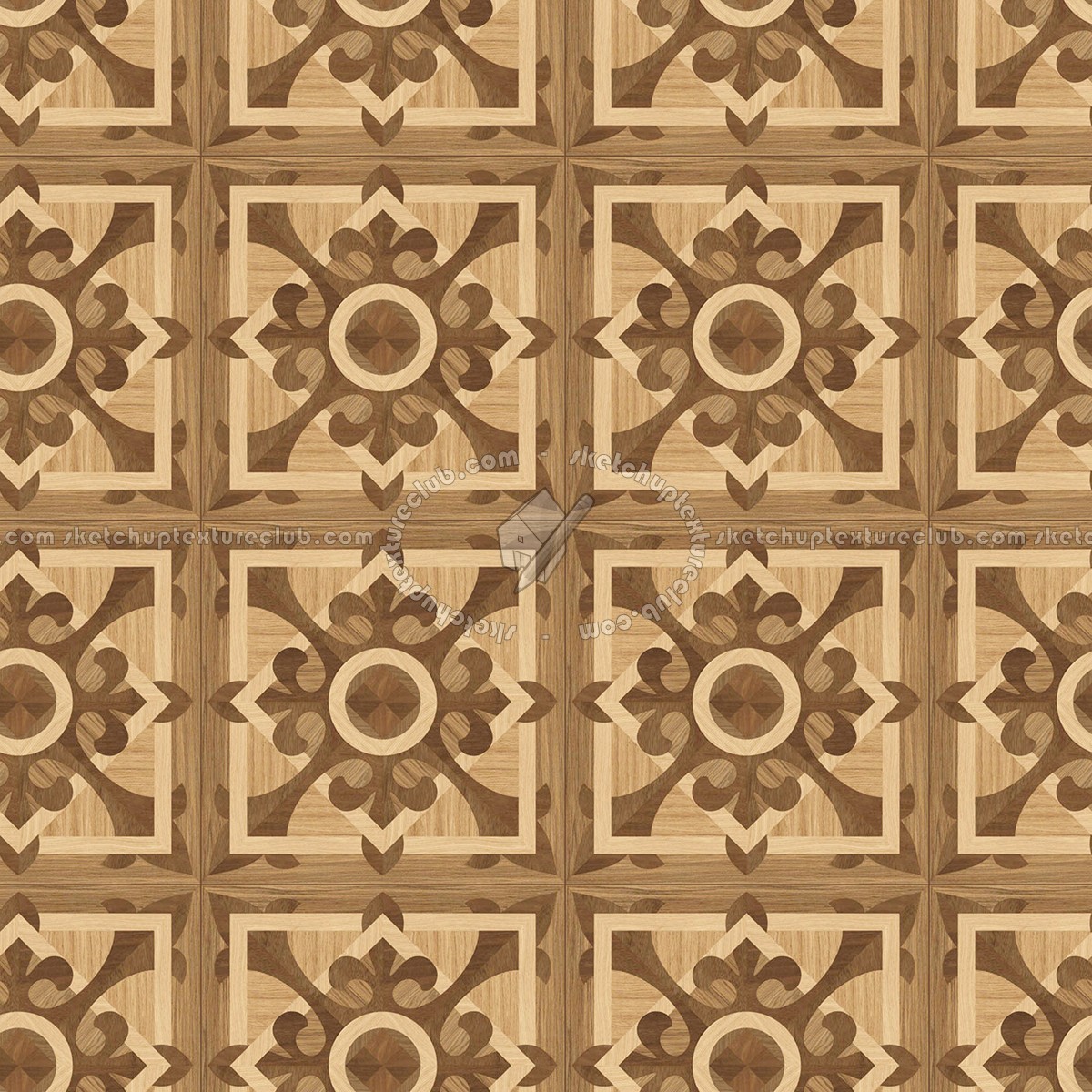 Textures   -   ARCHITECTURE   -   WOOD FLOORS   -   Geometric pattern  - Parquet geometric pattern texture seamless 04757 (seamless)